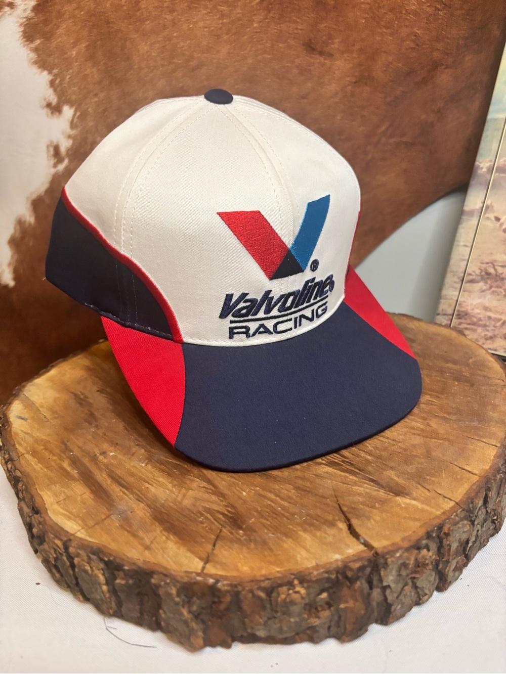 Vintage Valvoline Racing Snapback Hat | Mark Martin Embroidered | NASCAR